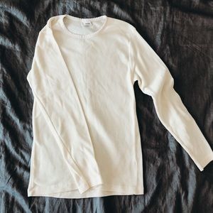 off white long sleeve top (nwot)